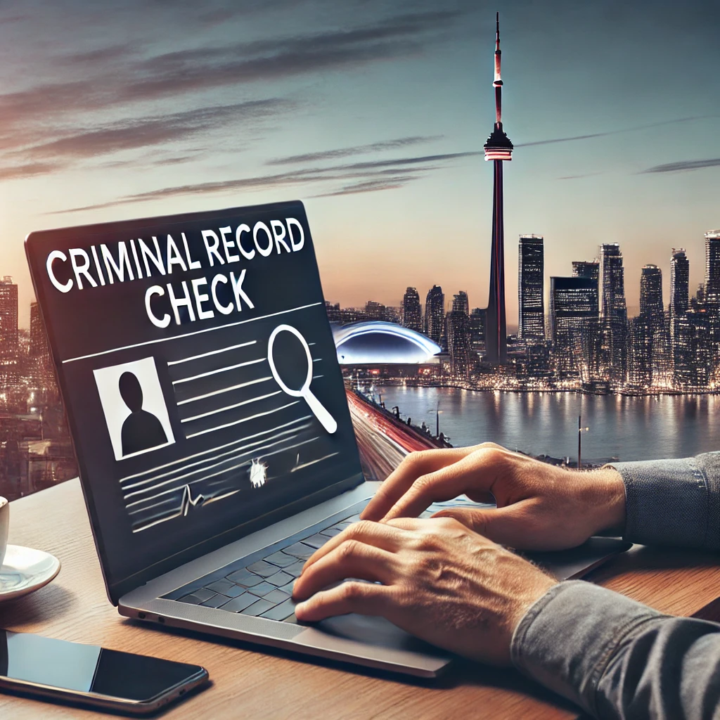 Criminal background check in Toronto